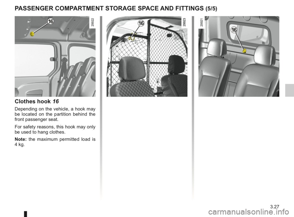 RENAULT KANGOO 2014 X61 / 2.G Owners Manual 