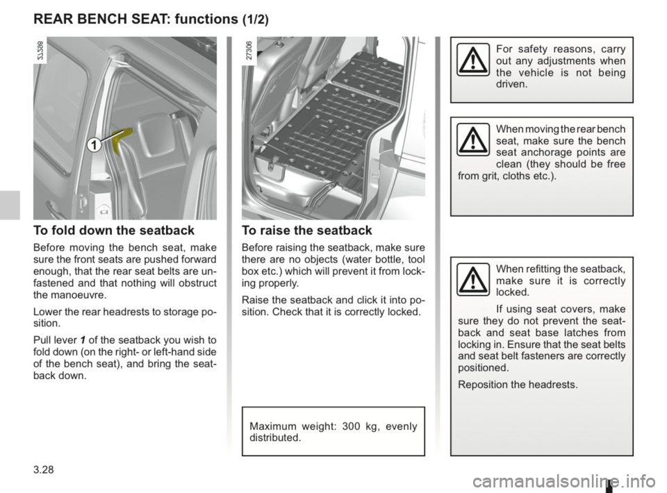 RENAULT KANGOO 2014 X61 / 2.G Owners Manual 