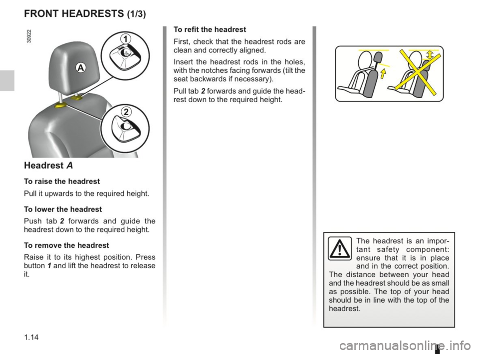 RENAULT KANGOO 2014 X61 / 2.G Owners Manual 