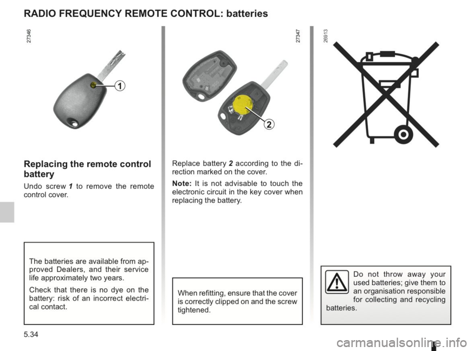 RENAULT KANGOO 2014 X61 / 2.G Owners Manual 