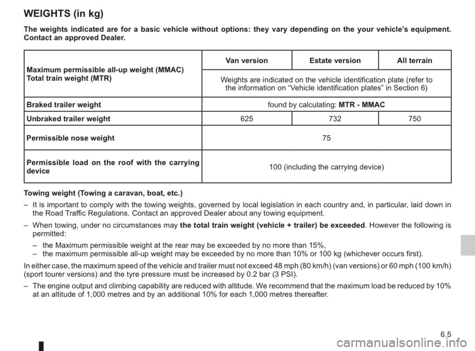 RENAULT KANGOO 2014 X61 / 2.G Owners Manual 