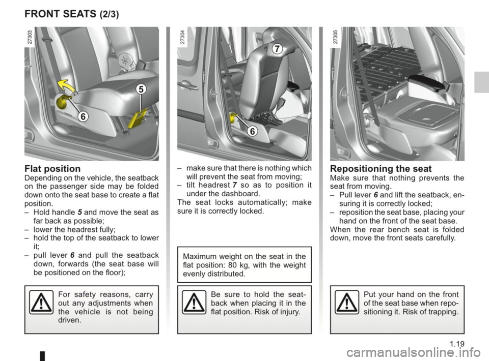 RENAULT KANGOO 2014 X61 / 2.G Owners Manual 