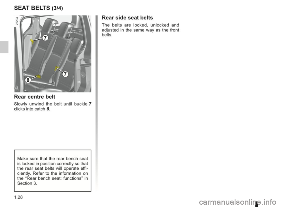 RENAULT KANGOO 2014 X61 / 2.G Owners Manual 