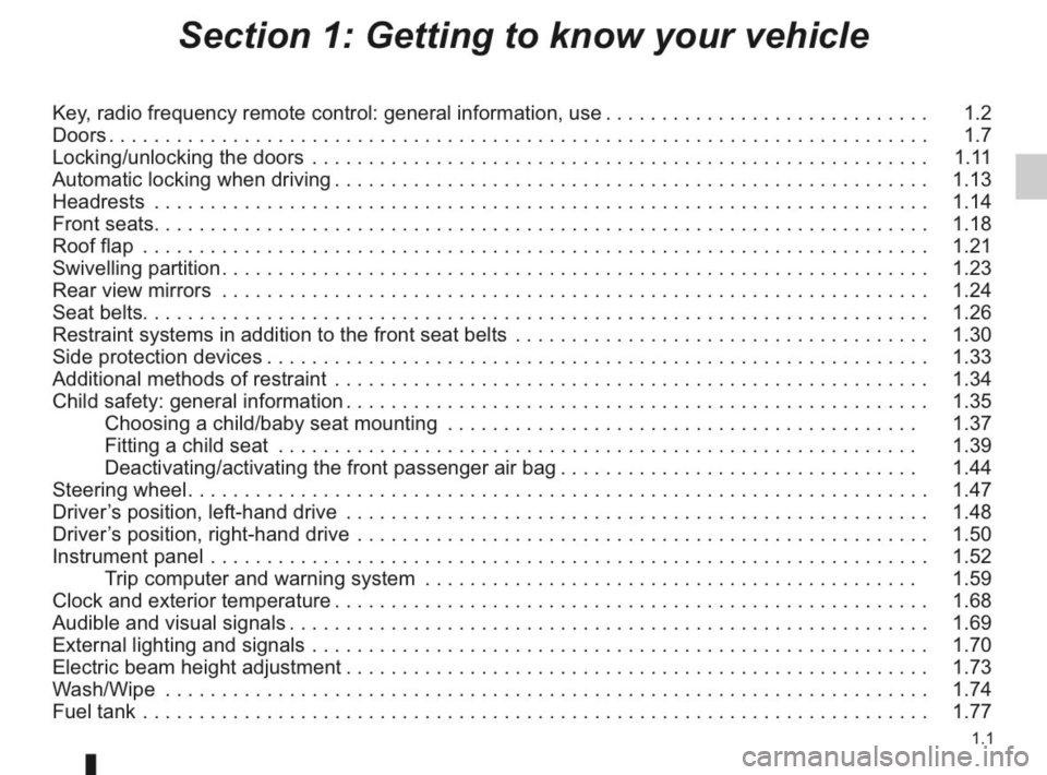 RENAULT KANGOO 2014 X61 / 2.G Owners Manual 