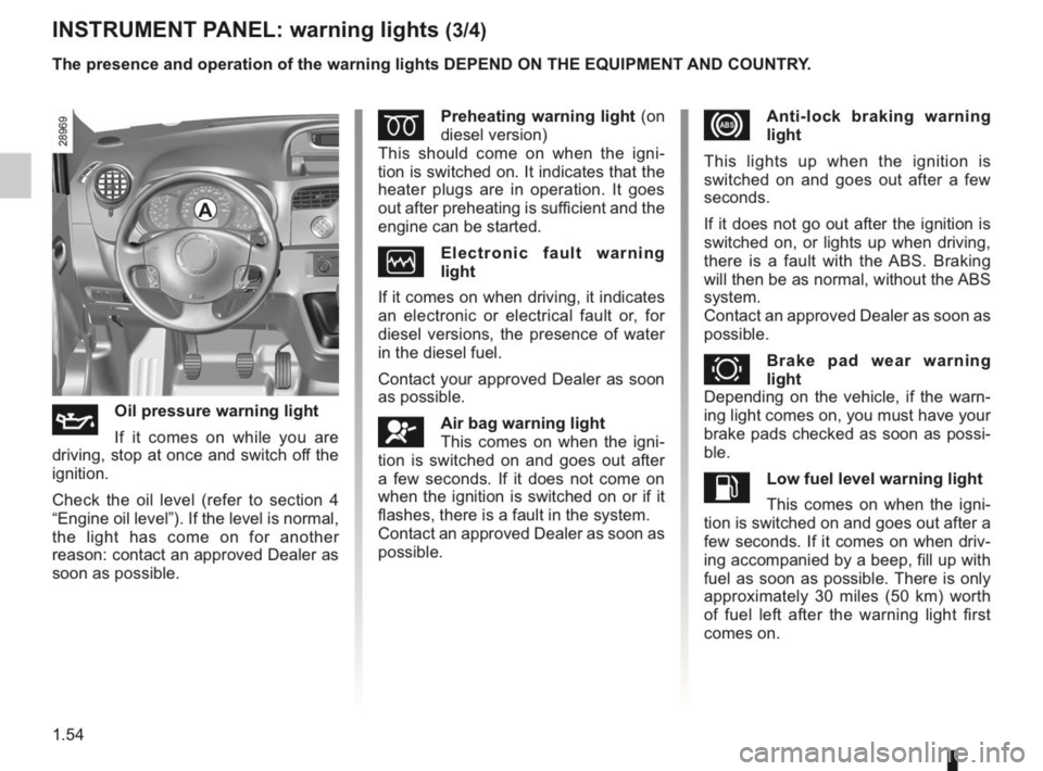 RENAULT KANGOO 2014 X61 / 2.G Owners Manual 