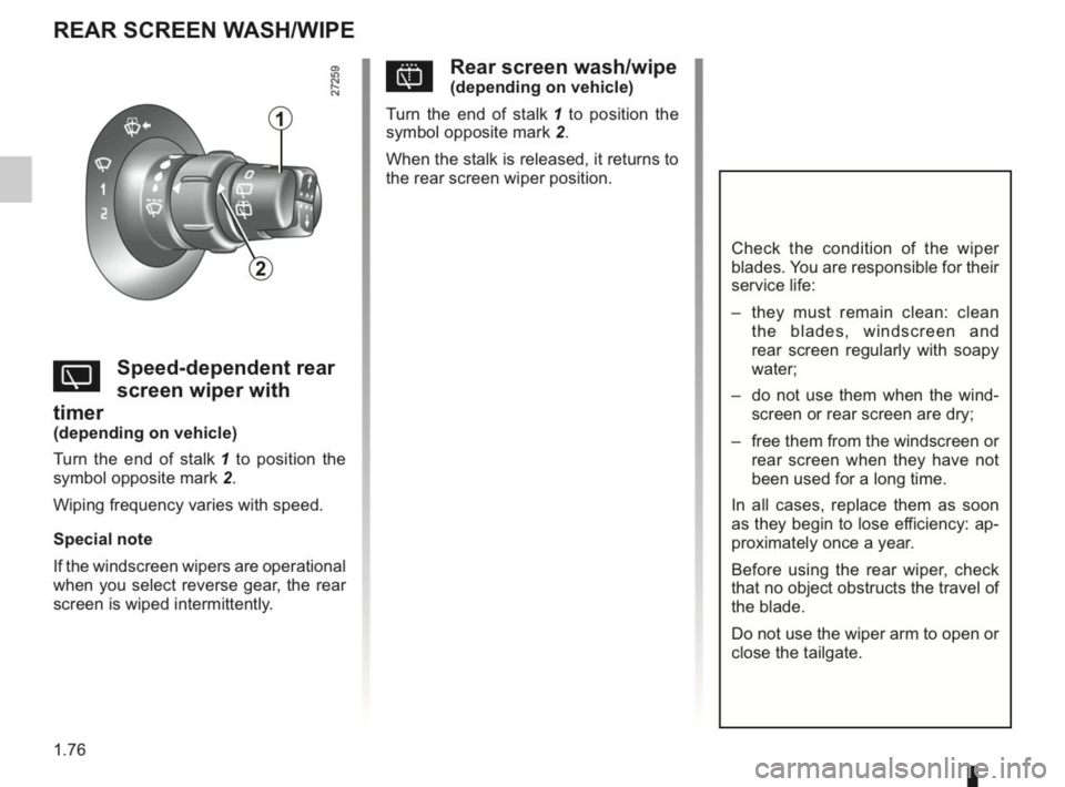 RENAULT KANGOO 2014 X61 / 2.G Owners Manual 