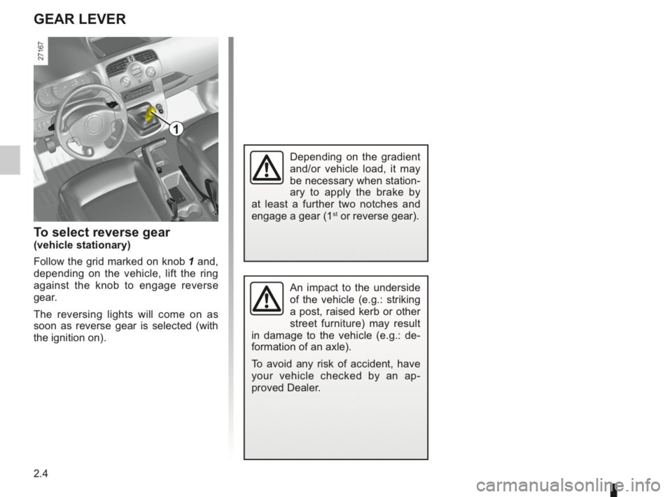 RENAULT KANGOO 2014 X61 / 2.G Owners Manual 