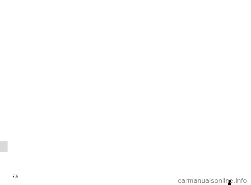 RENAULT ZOE 2014 1.G Owners Manual 7.6 
