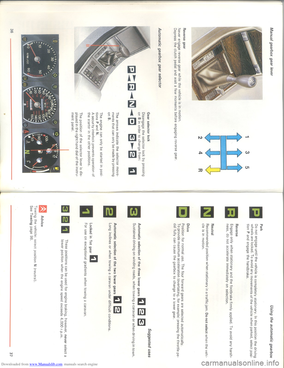 Citroen XM 1993 1.G Owners Manual Downloaded from www.Manualslib.com manuals search engine   