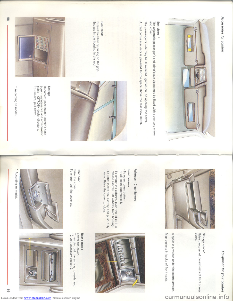 Citroen XM 1993 1.G Owners Manual Downloaded from www.Manualslib.com manuals search engine   