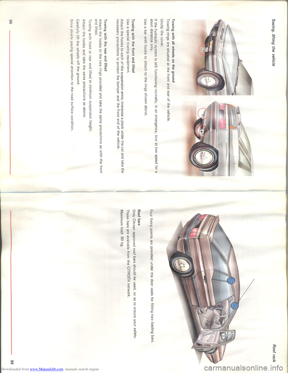 Citroen XM 1993 1.G Owners Manual Downloaded from www.Manualslib.com manuals search engine   