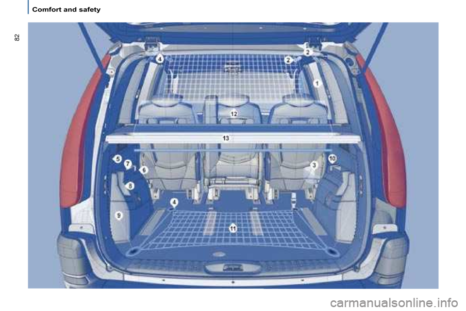 Citroen C8 2008.5 1.G Owners Manual �8�2
   Comfort and safety         