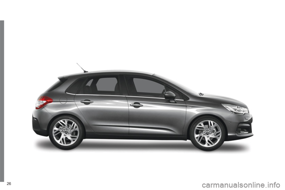 Citroen C4 RHD 2011 2.G Owners Manual 26  