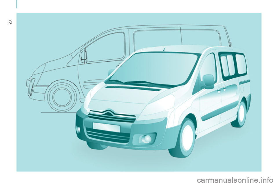 Citroen JUMPY MULTISPACE RHD 2012 2.G Owners Manual 20 