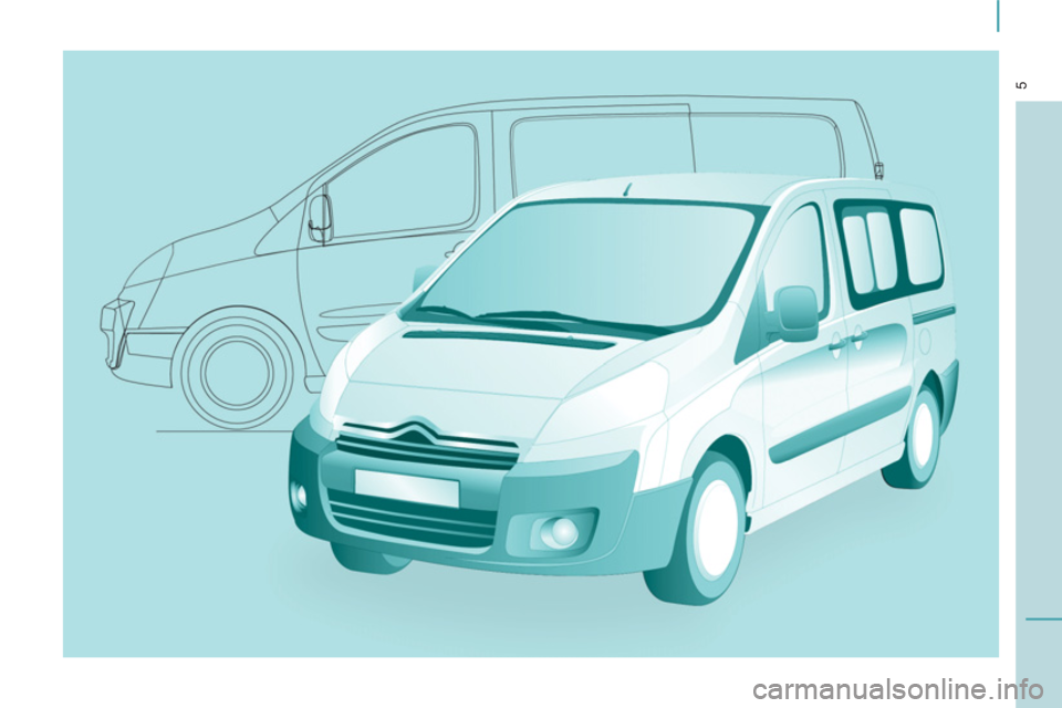 Citroen JUMPY MULTISPACE RHD 2012 2.G Owners Manual  5 