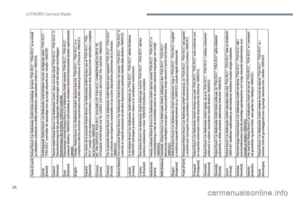 CITROEN C3 2019  Notices Demploi (in French) 26 
CIT  