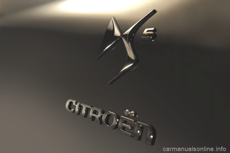 CITROEN DS5 2012  Notices Demploi (in French) 