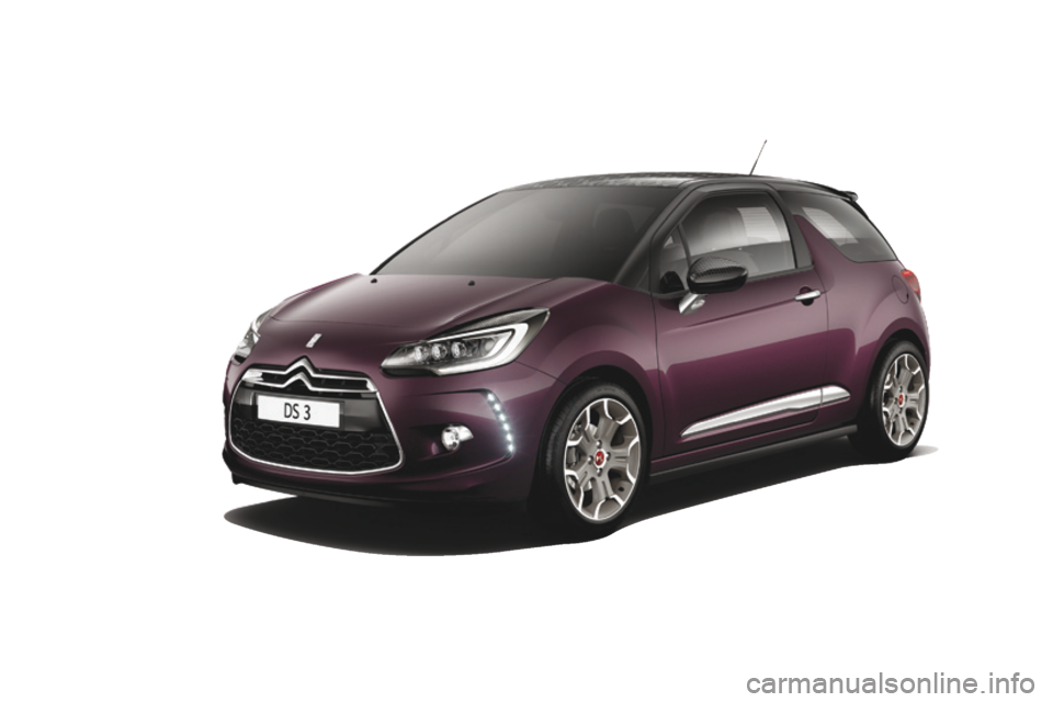 CITROEN DS3 2016  Manuales de Empleo (in Spanish) DS3_es_Chap00b_vue-ensemble_ed01-2015 