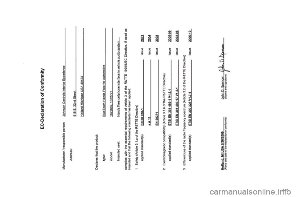 CITROEN C4 AIRCROSS 2016  Betriebsanleitungen (in German) 345
C4-Aircross_de_Chap12_certificats_ed01-2014  