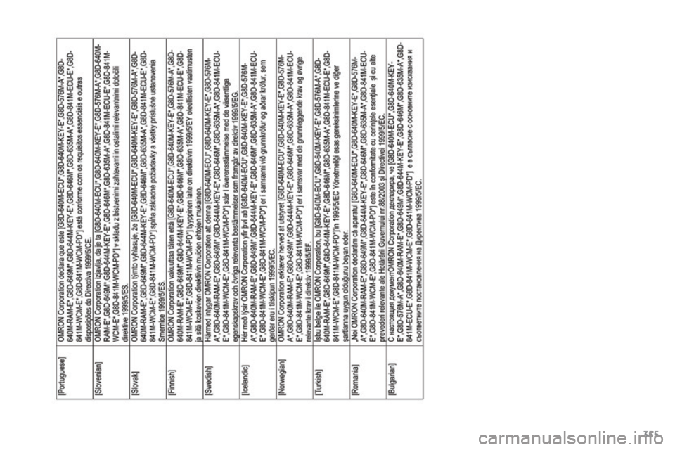 CITROEN C4 AIRCROSS 2016  Betriebsanleitungen (in German) 355
C4-Aircross_de_Chap12_certificats_ed01-2014  