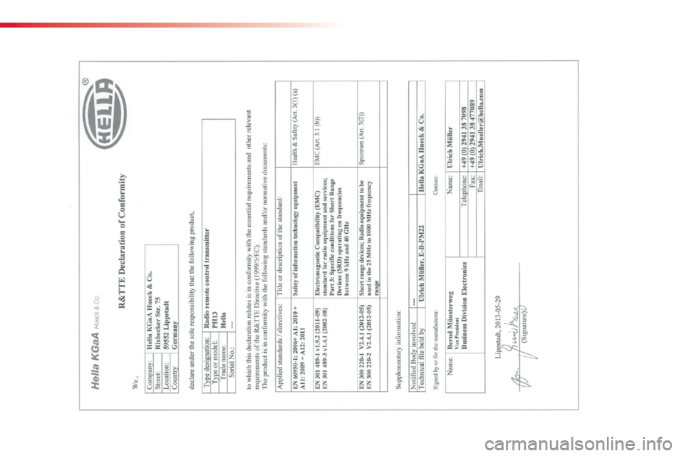 CITROEN C4 CACTUS 2015  Betriebsanleitungen (in German) C4-cactus_de_Chap13_index-alpha_ed02-2014  