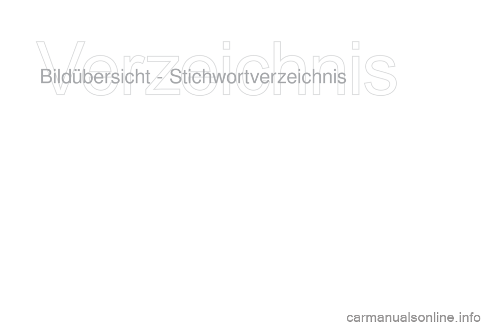 CITROEN DS3 2016  Betriebsanleitungen (in German) DS3_de_Chap12_index-recherche_ed01-2015
Bildübersicht - Stichwortverzeichnis  