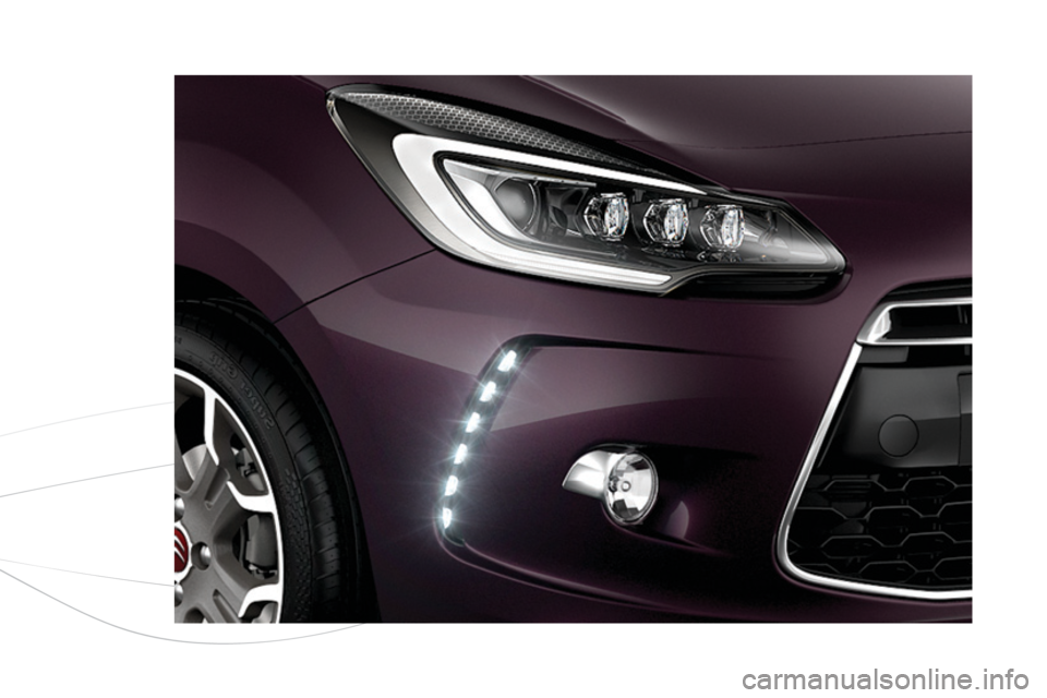 CITROEN DS3 2015  Betriebsanleitungen (in German) DS3_de_Chap07_visibilite_ed01-2014  
