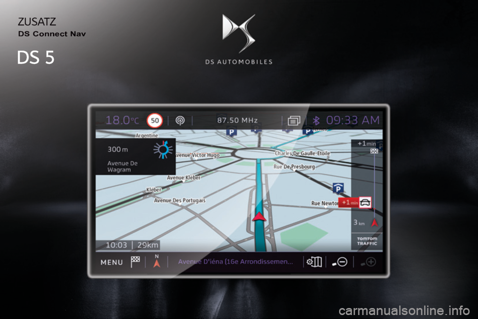 CITROEN DS5 2016  Betriebsanleitungen (in German) DS5-complement-NAC-1_de_Chap00a_couv_debut_ed02-2015
 ZUSATZ 
  DS  Connect  Nav   