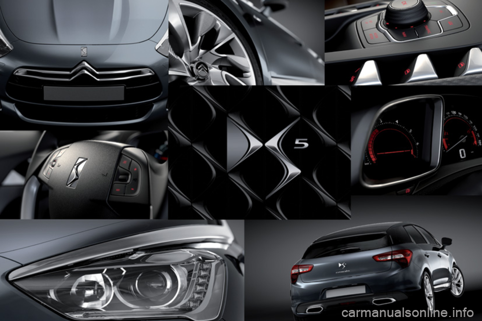 CITROEN DS5 2012  Libretti Di Uso E manutenzione (in Italian) 