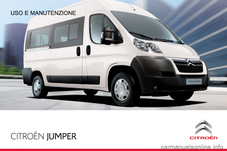 CITROEN JUMPER 2013  Libretti Di Uso E manutenzione (in Italian) 