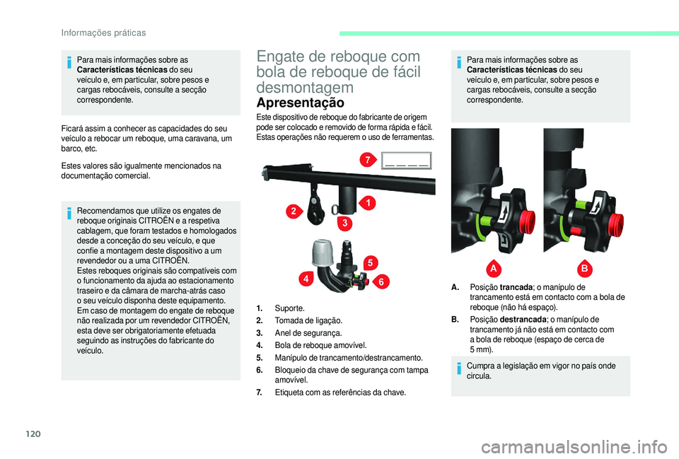 CITROEN JUMPER 2019 Manual do condutor (in Portuguese) 120
Para mais informações sobre as
Características técnicas do seu
veículo e, em particular, sobre pesos e
cargas rebocáveis, consulte a
secção
correspondente.
Ficará assim a
conhecer CITROEN JUMPER 2019 Manual do condutor (in Portuguese) 120
Para mais informações sobre as
Características técnicas do seu
veículo e, em particular, sobre pesos e
cargas rebocáveis, consulte a
secção
correspondente.
Ficará assim a
conhecer