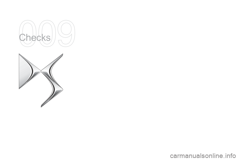 Citroen DS5 RHD 2015 1.G Owners Manual Checks  