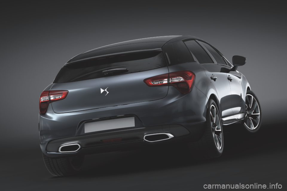 Citroen DS5 RHD 2015 1.G Owners Manual 