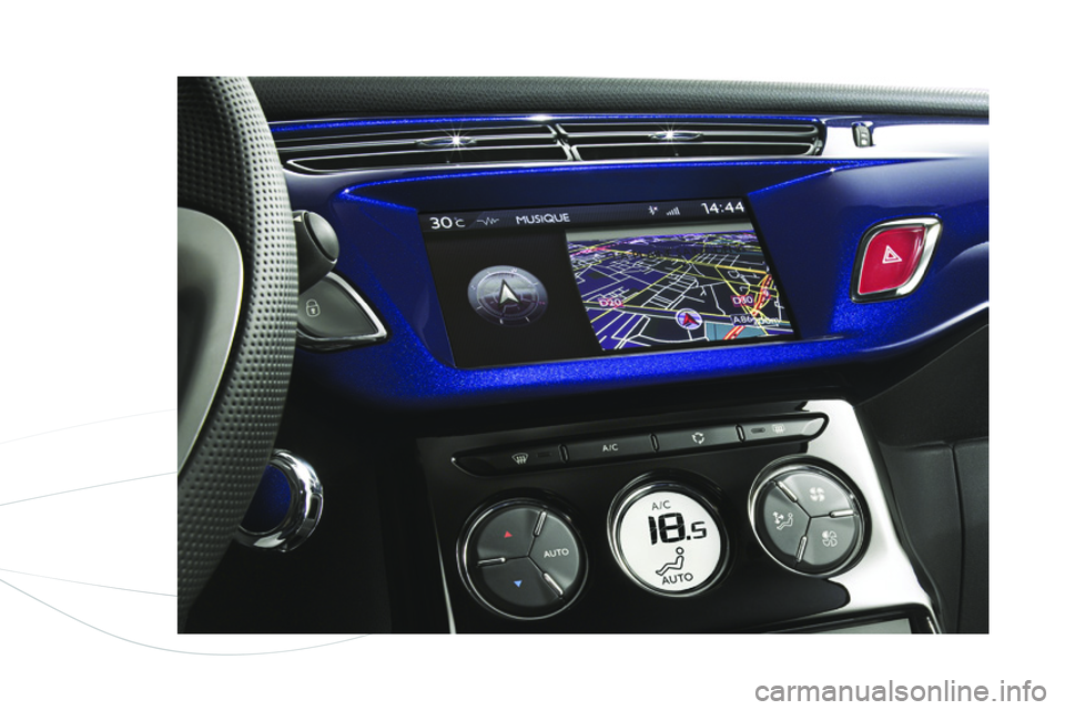 CITROEN DS3 CABRIO 2015  Omistajan Käsikirjat (in Finnish) DS3_fi_Chap02_ecrans-multifonction_ed01-2014  