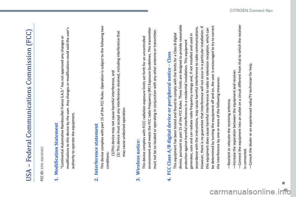 CITROEN JUMPER SPACETOURER 2017  Omistajan Käsikirjat (in Finnish) 45
. 
CIT  