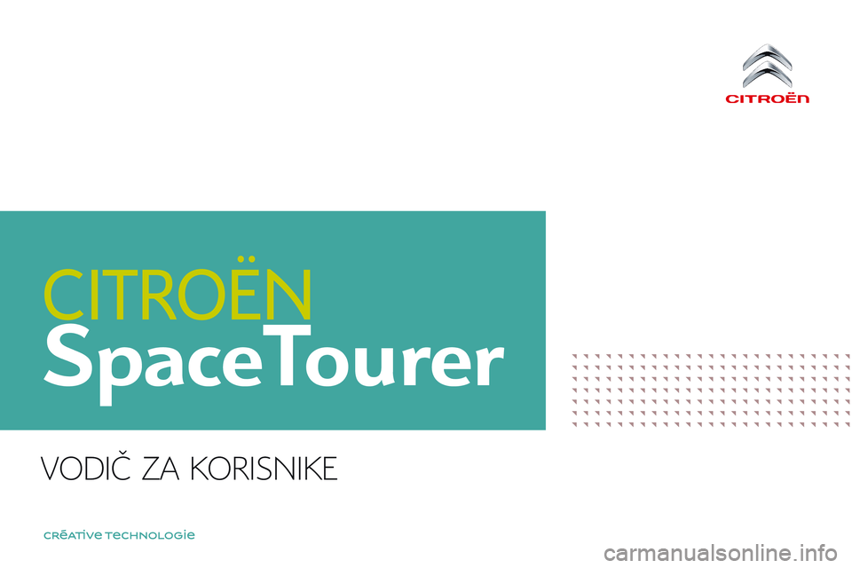 CITROEN JUMPER SPACETOURER 2017  Upute Za Rukovanje (in Croatian) SpaceTourer
Spacetourer-VP_hr_Chap00_couv-imprimeur_ed01-2016
Vodič za korisnike  
