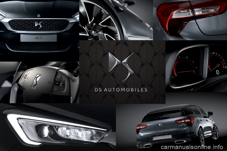 CITROEN DS5 2016  Navodila Za Uporabo (in Slovenian) 