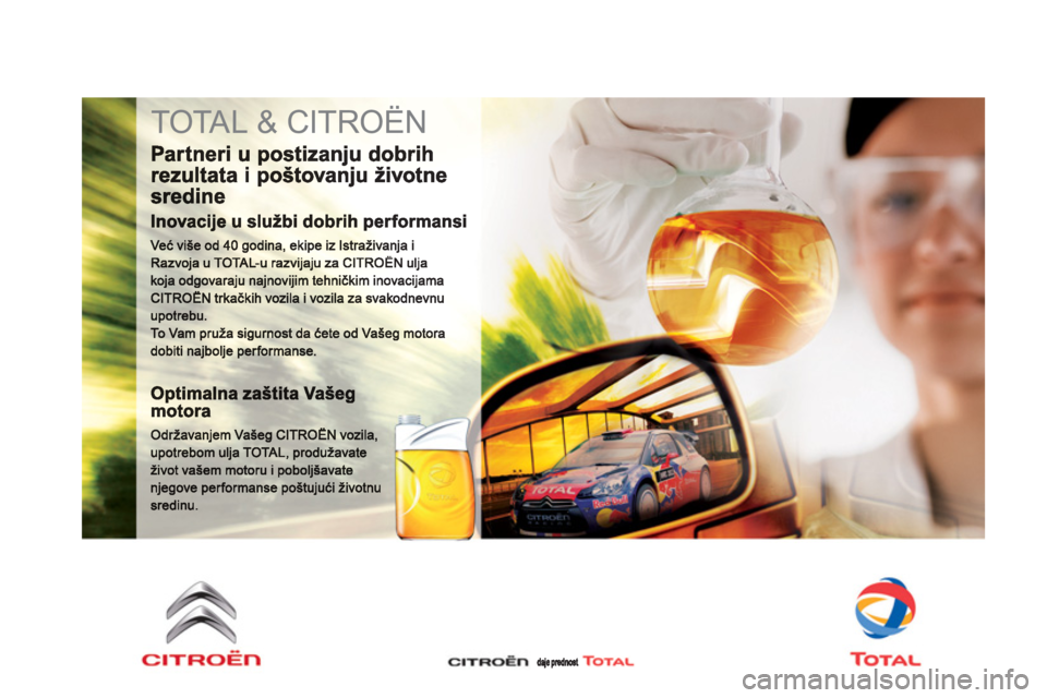 CITROEN DS3 2014  Priručnik (in Serbian)   TOTAL & CITROËN  