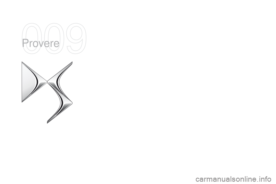 CITROEN DS5 2015  Priručnik (in Serbian) DS5_sr_Chap09_verifications_ed01-2015
Provere  