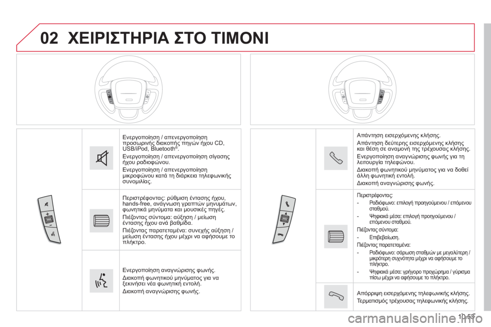 CITROEN JUMPER 2015 ΟΔΗΓΌΣ ΧΡΉΣΗΣ (in Greek) 02
10.53
JUMPER-PAPIER_EL_CHAP10B_AUTORADIO_FIAT-4_ED01-2014
ΧΕΙΡΙΣΤΗΡΙΑ ΣΤΟ ΤΙΜΟΝΙ
Ενεργοποίηση / απενεργοποίηση προσωρινής διακοπής CITROEN JUMPER 2015 ΟΔΗΓΌΣ ΧΡΉΣΗΣ (in Greek) 02
10.53
JUMPER-PAPIER_EL_CHAP10B_AUTORADIO_FIAT-4_ED01-2014
ΧΕΙΡΙΣΤΗΡΙΑ ΣΤΟ ΤΙΜΟΝΙ
Ενεργοποίηση / απενεργοποίηση προσωρινής διακοπής
