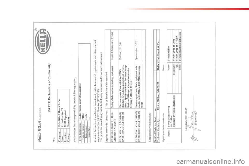CITROEN C4 CACTUS 2016  Instrukcja obsługi (in Polish) 