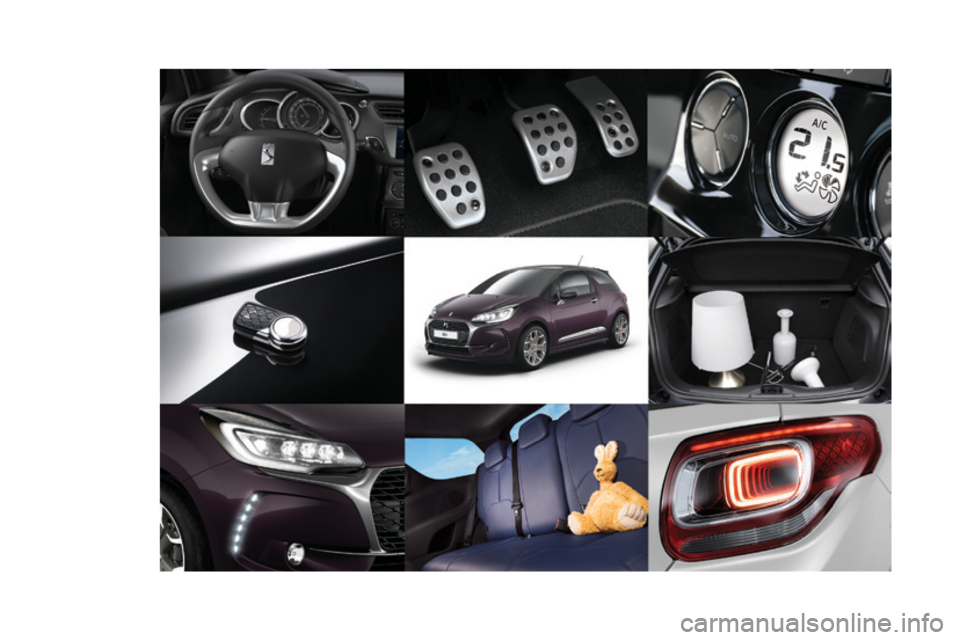CITROEN DS3 2017  Instrukcja obsługi (in Polish) DS3_pl_Chap12_index-recherche_ed02-2015 