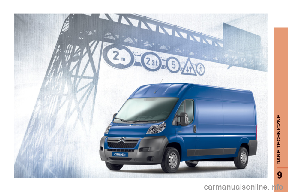 CITROEN JUMPER 2012  Instrukcja obsługi (in Polish) 9
DANE TE
CHNI
CZNE 