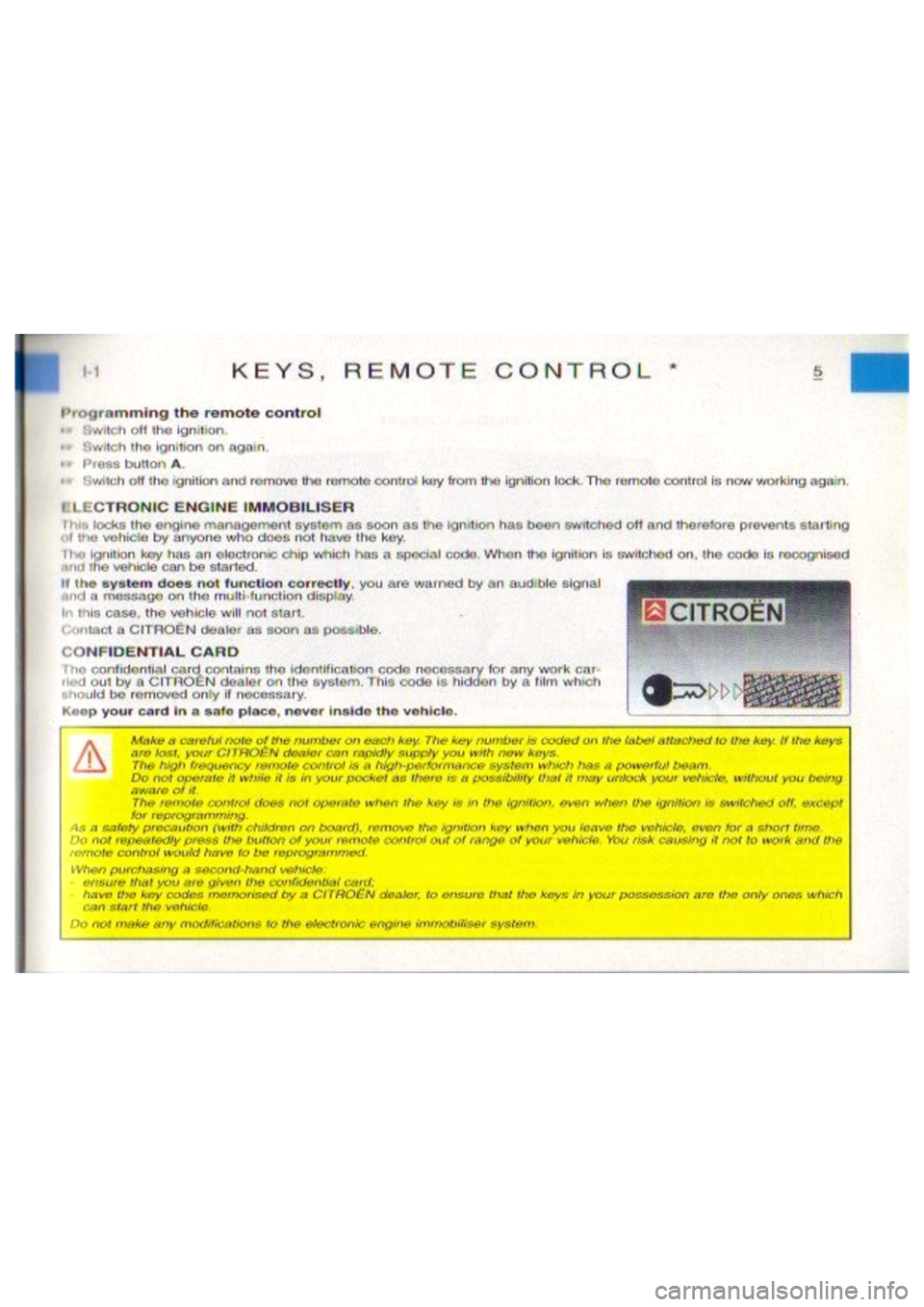 CITROEN BERLINGO VAN 2007  Owners Manual 