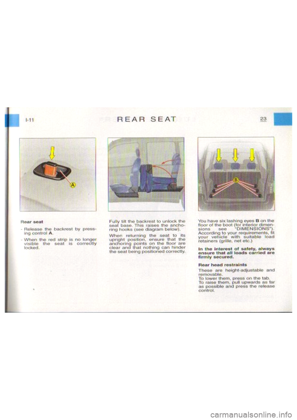 CITROEN BERLINGO VAN 2003  Owners Manual 