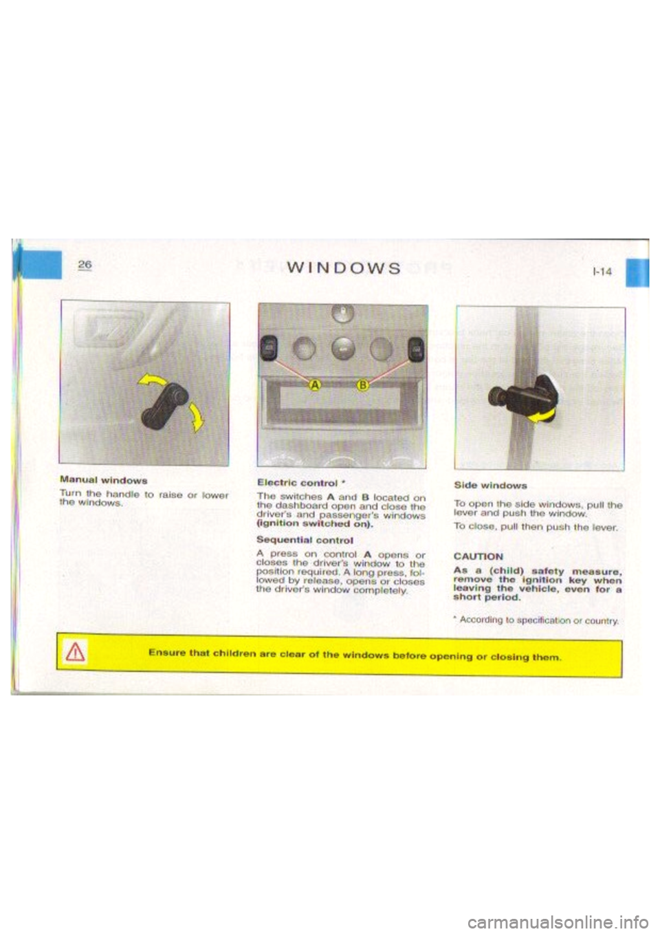 CITROEN BERLINGO VAN 2003  Owners Manual 
