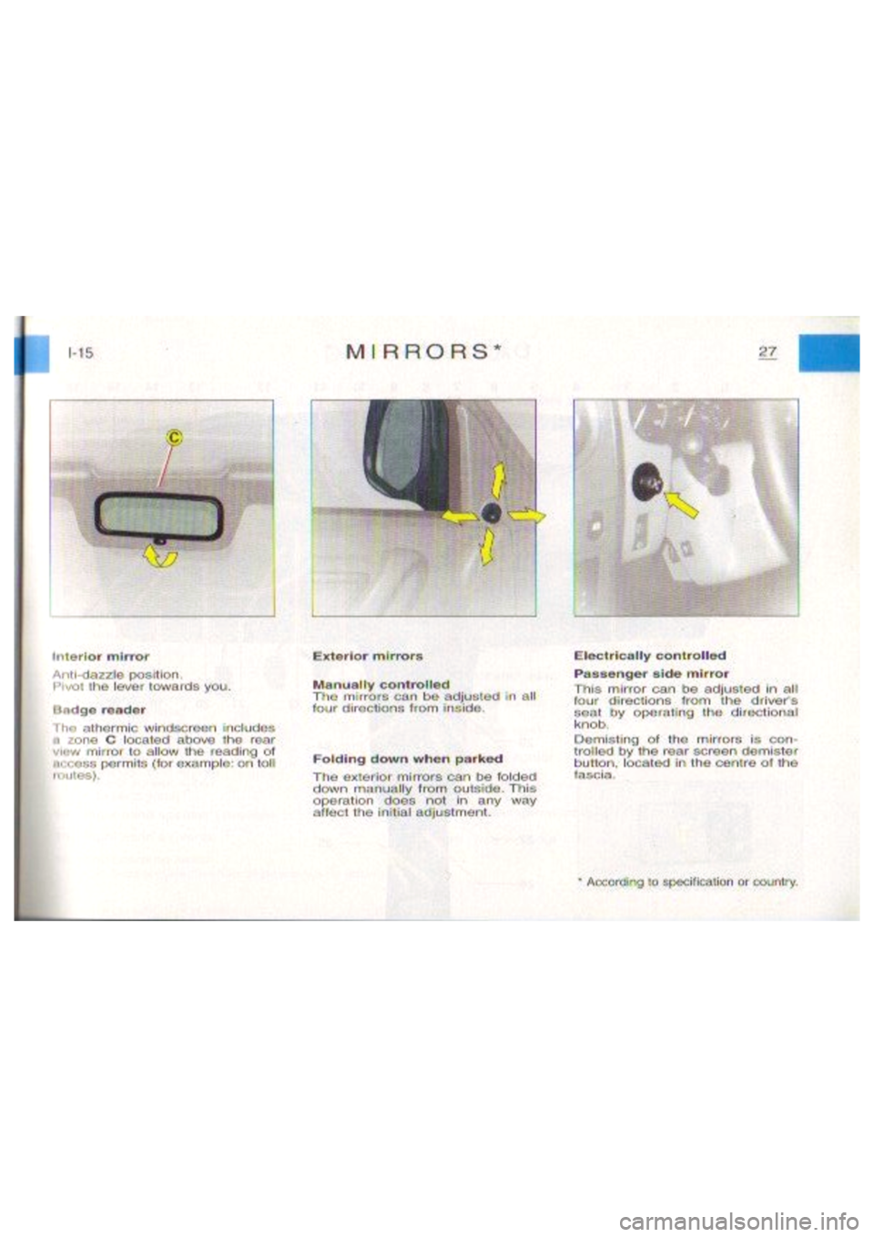 CITROEN BERLINGO VAN 2003  Owners Manual 
