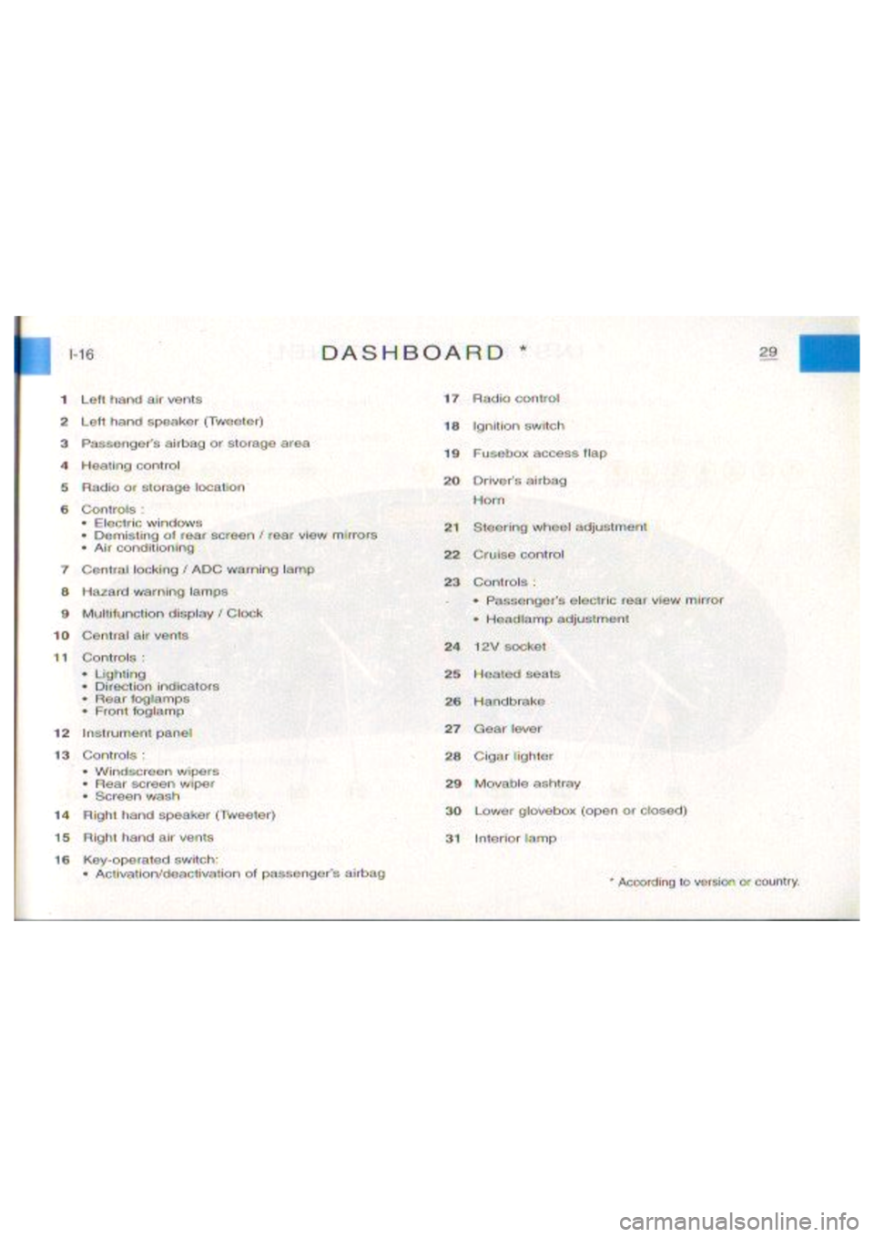 CITROEN BERLINGO VAN 2003  Owners Manual 
