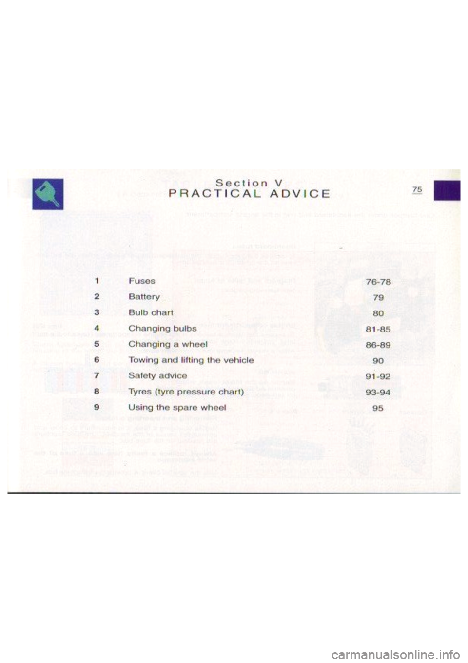 CITROEN BERLINGO VAN 2003  Owners Manual 