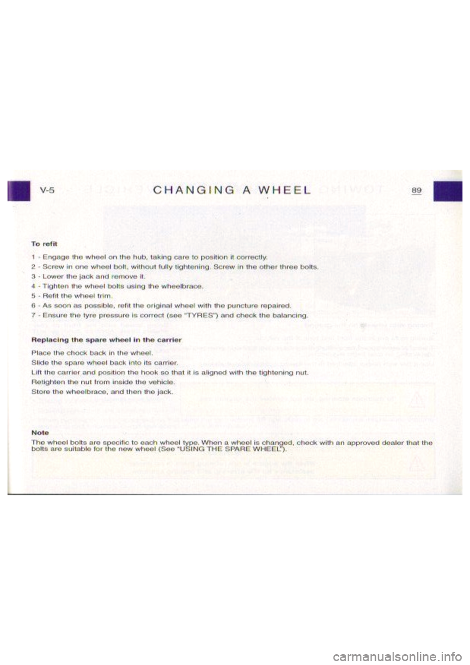 CITROEN BERLINGO VAN 2003  Owners Manual 